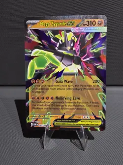 Mega Zygarde Ex 47/88 Double Rare Holo Card - Pokemon Perfect Order Near Mint - Image 1