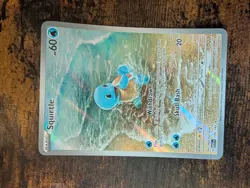 Squirtle 170/165 Sv2a: Pokemon Card 151 Holo Opened never played - Image 1