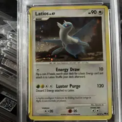 Pokemon 2008 Pop Series 7 Latios Holo Card #4/17 PSA 6 - Image 2