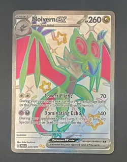 Pokemon Card Noivern EX 220/091 Paldean Fates - Near Mint - Image 1
