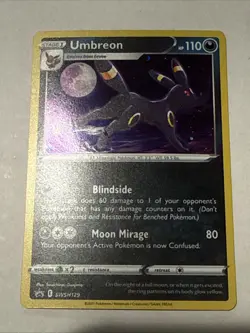 Umbreon SWSH129 Cosmos Holo Sword & Shield Promo Pokemon Card NM - Image 1