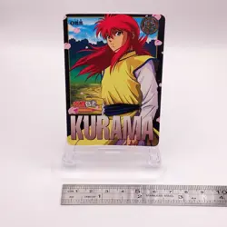 Kurama Yu Yu Hakusho Carddass Card Bandai TCG Japanese Anime 9 C58 - Image 3