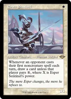 1x Esper Sentinel (Retro Frame) Modern Horizons 2 Regular MTG Card - Image 1