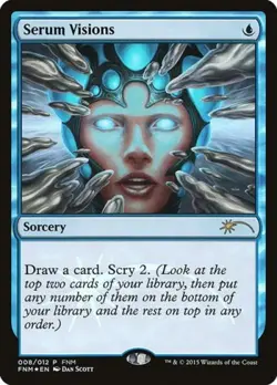 Serum Visions -Foil Light Play MTG Promos: FNM - Image 1