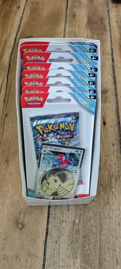 Pokemon Stellar Crown Blister Pack Promo Card And Coin. New Sealed. - Image 2