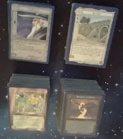 Middle Earth the Wizards card collection 500+ (all 9 Nazgul) used - Image 3