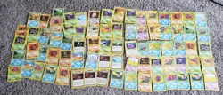 Pokemon Fossil Card Mixed Lot 78 Total - Image 1