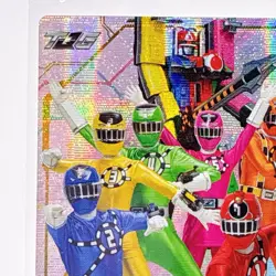 Super Sentai Tokkyuger Bandai 50th Anniversary Collection Card 2025 Japan Hero - Image 2