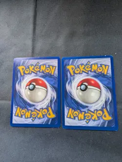 Poliwag & Poliwhirl Base Set Lot Vintage Pokemon Cards WOTC LP - Image 2