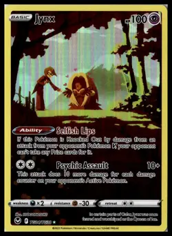 Jynx TG04/TG30 SWSH12: Silver Tempest Trainer Gallery Holo Pokemon Card NM - Image 1