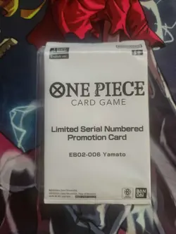 One Piece TCG Sealed Serial Numbered Promotion Card EB02-006 Yamato English - Image 1
