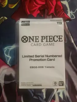 One Piece TCG Sealed Serial Numbered Promotion Card EB02-006 Yamato English - Image 2