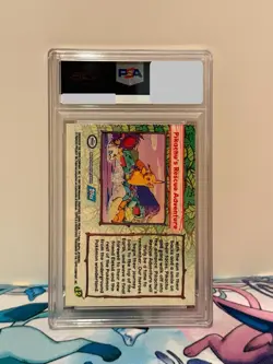 2000 Topps Pokemon Movie Card PSA 10 Foil Pikachu Squirtle Marill - Image 3