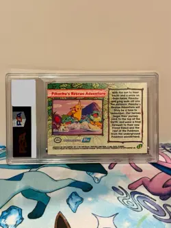 2000 Topps Pokemon Movie Card PSA 10 Foil Pikachu Squirtle Marill - Image 4