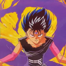 Hiei Yu Yu Hakusho Carddass Card Bandai TCG Japanese Anime 14 C58 - Image 2