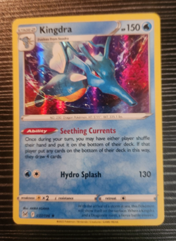 Pokemon- Kingdra 037/196- Rare Holo Card- Lost Origin - Image 1