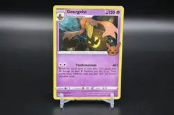 2021 Pokemon Nintendo Gourgeist #077/203 Holographic Rare Trading Card - Image 1