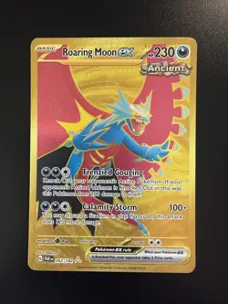 Roaring Moon ex 262/182 Paradox Rift Pokemon - Image 1