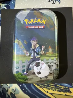Pokemon TCG Hop & Wooloo Crown Zenith Mini Tin With 2 Booster Packs New Sealed - Image 1