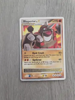 Pokemon Rhyperior LV.X DP29 Diamond & Pearl Holo Promo Level Up English 170 HP - Image 1