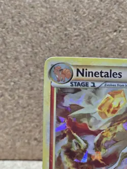 Ninetales 7/123 Holo Rare Heartgold & Soulsilver 2010 - Pokemon Card TCG LP - Image 2