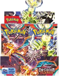 Pokemon Scarlet and Violet 3 Obsidian Flames Booster Box - Image 1