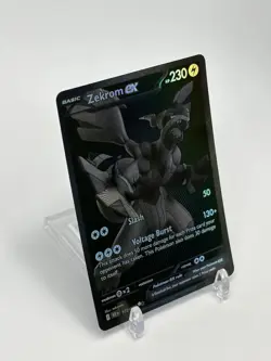 Pokemon Zekrom EX Black Bolt 172/086 BWR English TCG Card Near Mint Condition - Image 2