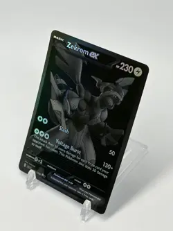 Pokemon Zekrom EX Black Bolt 172/086 BWR English TCG Card Near Mint Condition - Image 3
