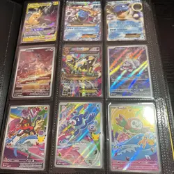 Pokemon binder lot. Gx, Tag Team, Illustration Rare, Ex, V, Vstar, 1st Edition - Image 1