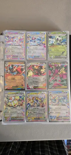 Pokemon 216 card lot collection binder Vintage - Modern/ Fast Shipping!!! - Image 1