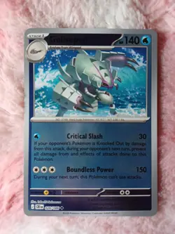 Pokemon Golisopod 026/086 Uncommon ME04: Chaos Rising Reverse Holo Near Mint - Image 1