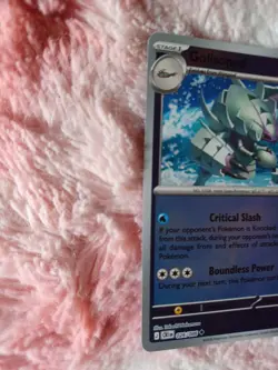 Pokemon Golisopod 026/086 Uncommon ME04: Chaos Rising Reverse Holo Near Mint - Image 2