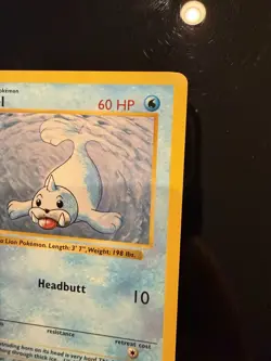 Pokemon Seel 41/102 1st Edition Shadowless Base Set Card Unplayed Near Mint - Image 4