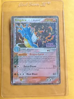 Kingdra Delta Species 10/110 Holon Phantoms Reverse Holo Pokemon MP see photo - Image 1
