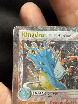 Kingdra Delta Species 10/110 Holon Phantoms Reverse Holo Pokemon MP see photo - Image 5