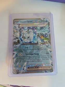 Pokemon Wellspring Mask Ogerpon ex Double Rare EX Holo 210 HP 064/167 - Image 1