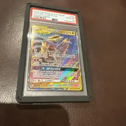 Pokemon TCG Sun & Moon Tag Garchomp & Giratina GX #146 2019 Unified Minds PSA 10 - Image 1