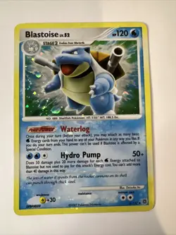 Blastoise Holo Rare Secret Wonders 2/132 2007 Pokemon Card RETIRED - Image 1