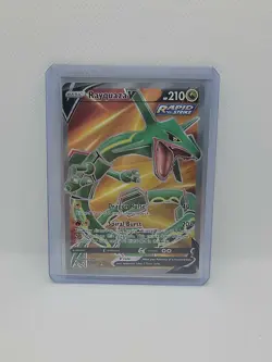 Rayquaza V 193/203 Full Art Ultra Rare Evolving Skies Pokemon Card - NM/M - Image 1
