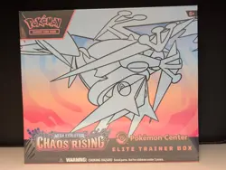 Chaos Rising Pokemon Center Elite Trainer Box ETB [Brand New Sealed] Pokemon TCG - Image 1