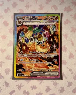 Pokemon TCG Flareon EX SIR 146/131 SV Prismatic Evolutions NM/M - Image 1