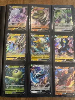 Pokemon 201 Card Binder Collection Lot NM V Ex Vmax VStar Amazing Huge Nice Gift - Image 2