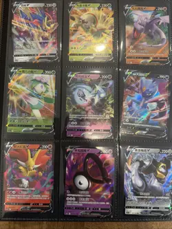 Pokemon 201 Card Binder Collection Lot NM V Ex Vmax VStar Amazing Huge Nice Gift - Image 5