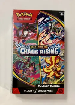 Pokemon TCG Chaos Rising Mega Evolution Booster Bundle - Factory Sealed - Image 1