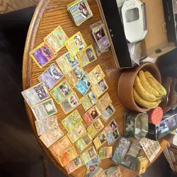 Pokemon TCG Base Set 50-Card Lot English Unlimited Holo & Regular Pikachu - Image 1