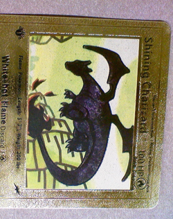 Shining Charizard 107/105 Gold Foil Pokemon Card - Image 3