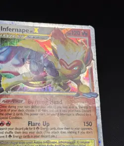 Pokemon TCG: Infernape LV.X DP10 - Black Star Promo - *HP* - Image 3