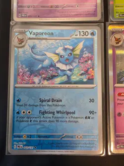 Leafeon 005/131 Vaporeon 022 Espeon 033 Sylveon 040 - Holo Prismatic Pokemon TCG - Image 4