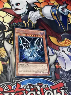Yu-Gi-Oh! Dragon Blanc aux Yeux Bleus Corrompu YMP1-FR002 Secrete Rare Francaise - Image 1