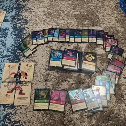 Disney Lorcana TCG Bulk Lot of 333 Common/Uncommon Cards First Chapter Box - Image 1